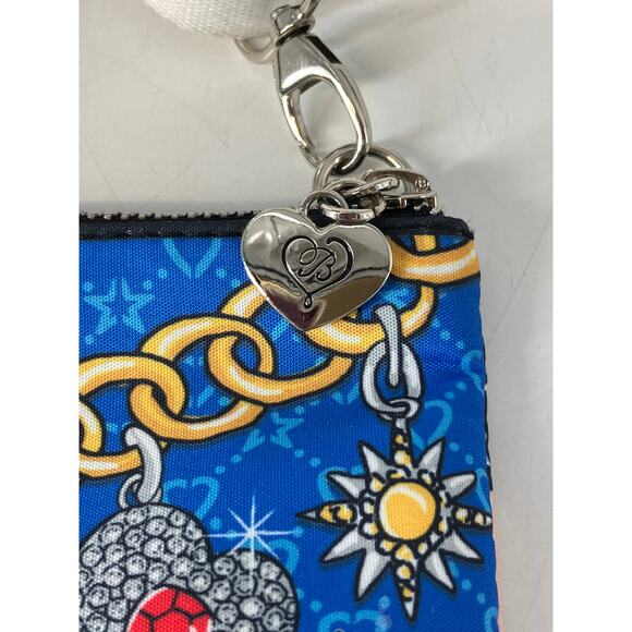 BRIGHTON SMALL MULTI COLOR AND PRINT NYLON CROSSBODY BAG - Picture 3 of 6